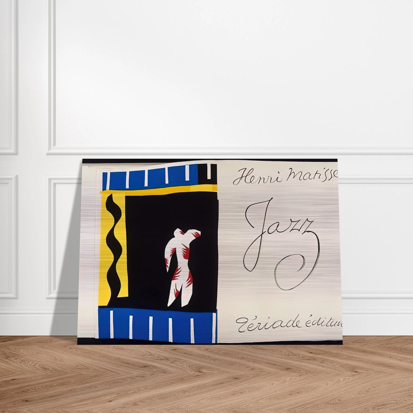 JAZZ BOOK 1947 - Henri Matisse Brushed Aluminum Print - 70x100 cm / 28x40 inches | Henri Matisse Aluminum Print | Henri Matisse Prints