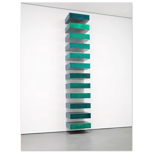 Donald Judd - Untitled - 1967  75x100 cm / 30x40inches Fine Art Poster