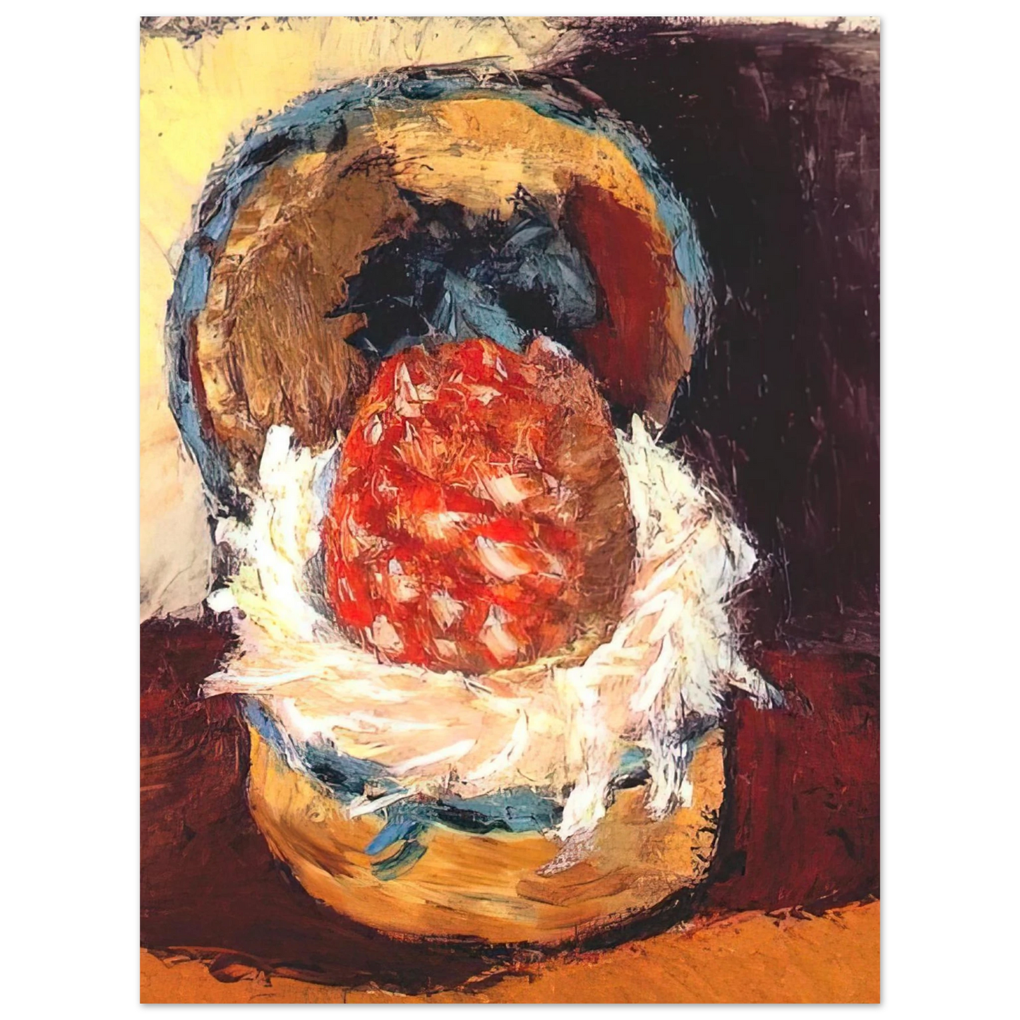 Henri Matisse - PINEAPPLE IN A BASKET 1926  75x100 cm / 30x40inches Fine Art Poster