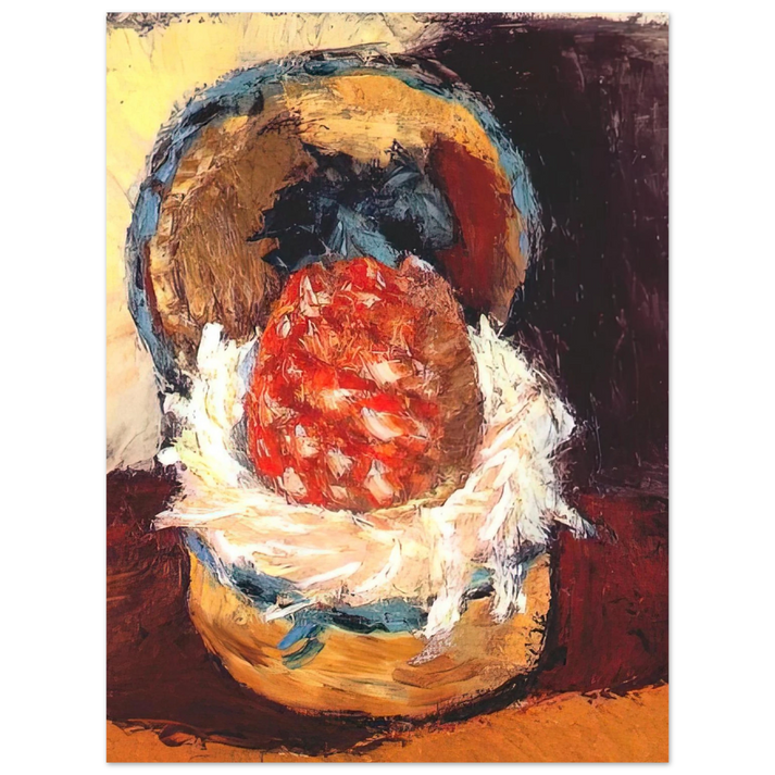 Henri Matisse - PINEAPPLE IN A BASKET 1926  75x100 cm / 30x40inches Fine Art Poster