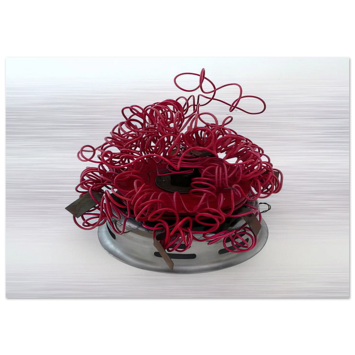 Bichito 8922 - 1989 - Gego Brushed Aluminum Print - 70x100 cm / 28x40 inches | Gego Aluminum Print | Gego Prints