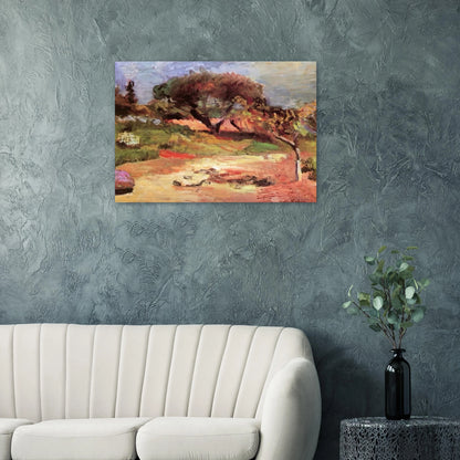 CORSICAN LANDSCAPE 1898 0 - Henri Matisse Brushed Aluminum Print - 70x100 cm / 28x40 inches | Henri Matisse Aluminum Print | Henri Matisse Prints