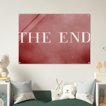 THE END 28 2003 - Edward Ruscha Acrylic Print - 70x100 cm / 28x40″ inches