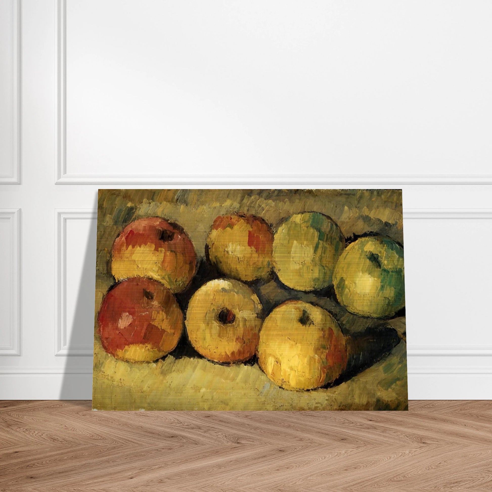 Apples - Paul Cézanne Brushed Aluminum Print - 70x100 cm / 28x40 inches | Paul Cézanne Aluminum Print | Paul Cézanne Prints