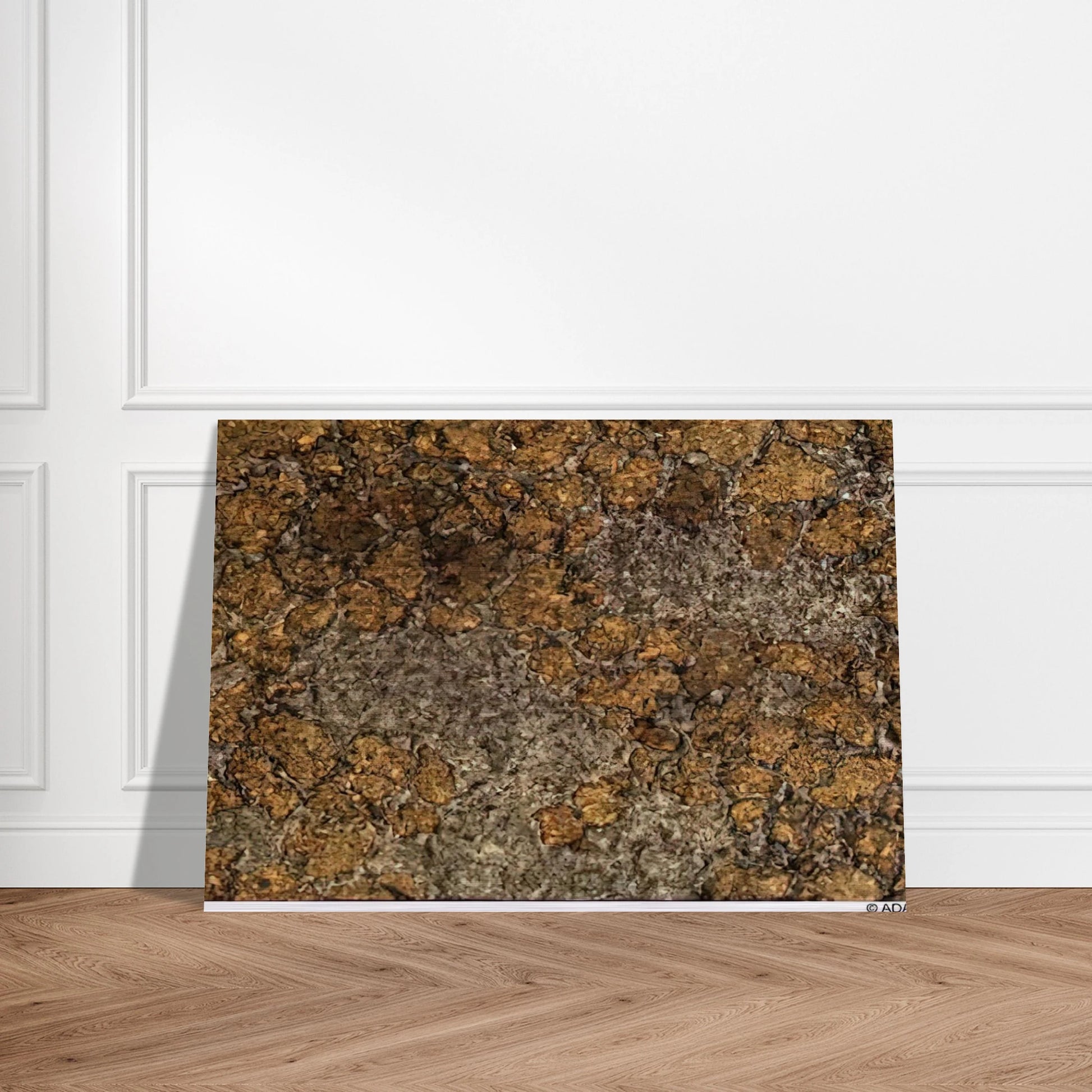 LIFE WITHOUT THE MAN III - Jean Dubuffet Brushed Aluminum Print - 70x100 cm / 28x40 inches | Jean Dubuffet Aluminum Print | Jean Dubuffet Prints