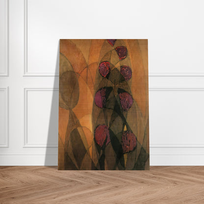 Warm Chromatics - Frantisek Kupka Brushed Aluminum Print - 70x100 cm / 28x40 inches | Frantisek Kupka Aluminum Print | Frantisek Kupka Prints