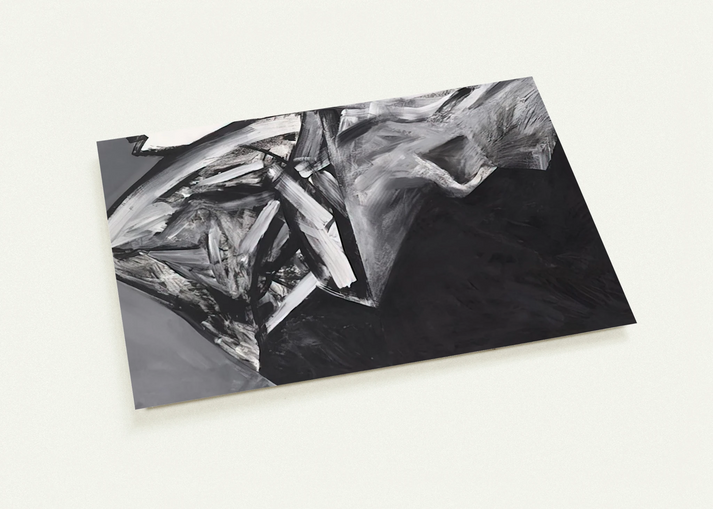 Jay DeFeo/BIG/Samurai No. 8 By Jay DeFeo Pack of 10 Post Cards | Jay DeFeo Post Cards | A6 (10.5 x 14.8 cm) - 4.1 x 5.8 inches