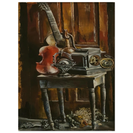 Ivan Albright - THIS ICHNOLITE OF MINE  75x100 cm / 30x40inches Fine Art Poster
