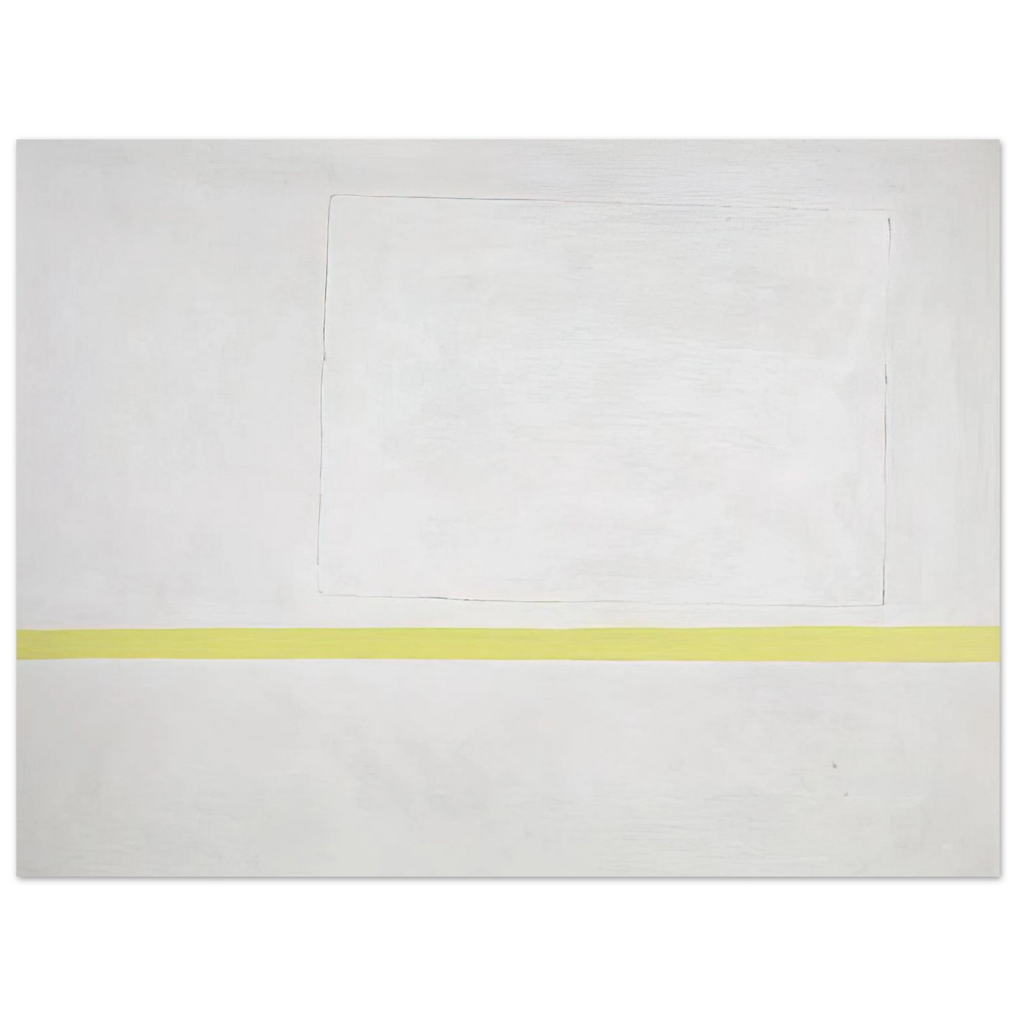 Theodoros Stamos - White Sun-Box - 1966  75x100 cm / 30x40inches Fine Art Poster