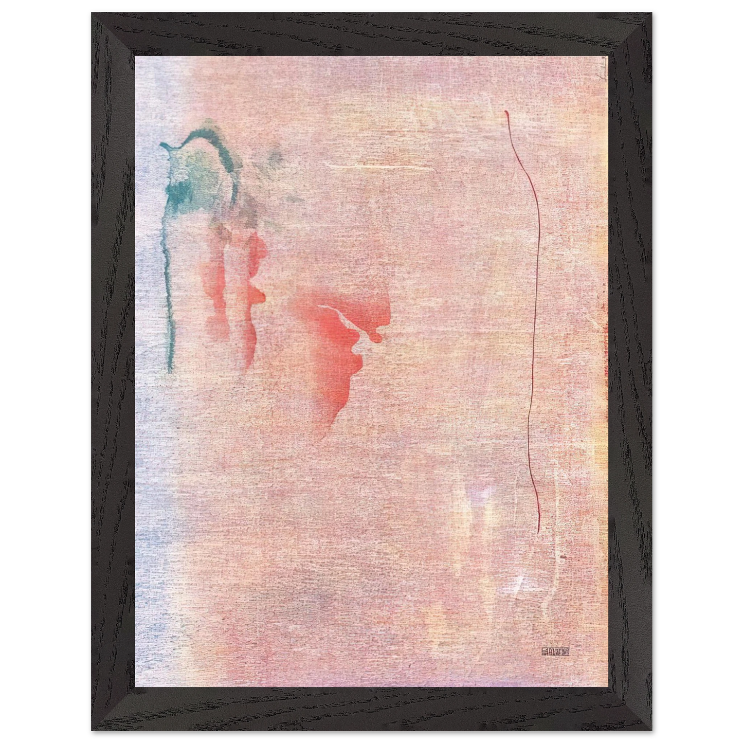 Helen Frankenthaler - Cedar Hill - 1983 Wall art - 15x20 cm / 6x8 inches - Fine Art Poster-canvas - -