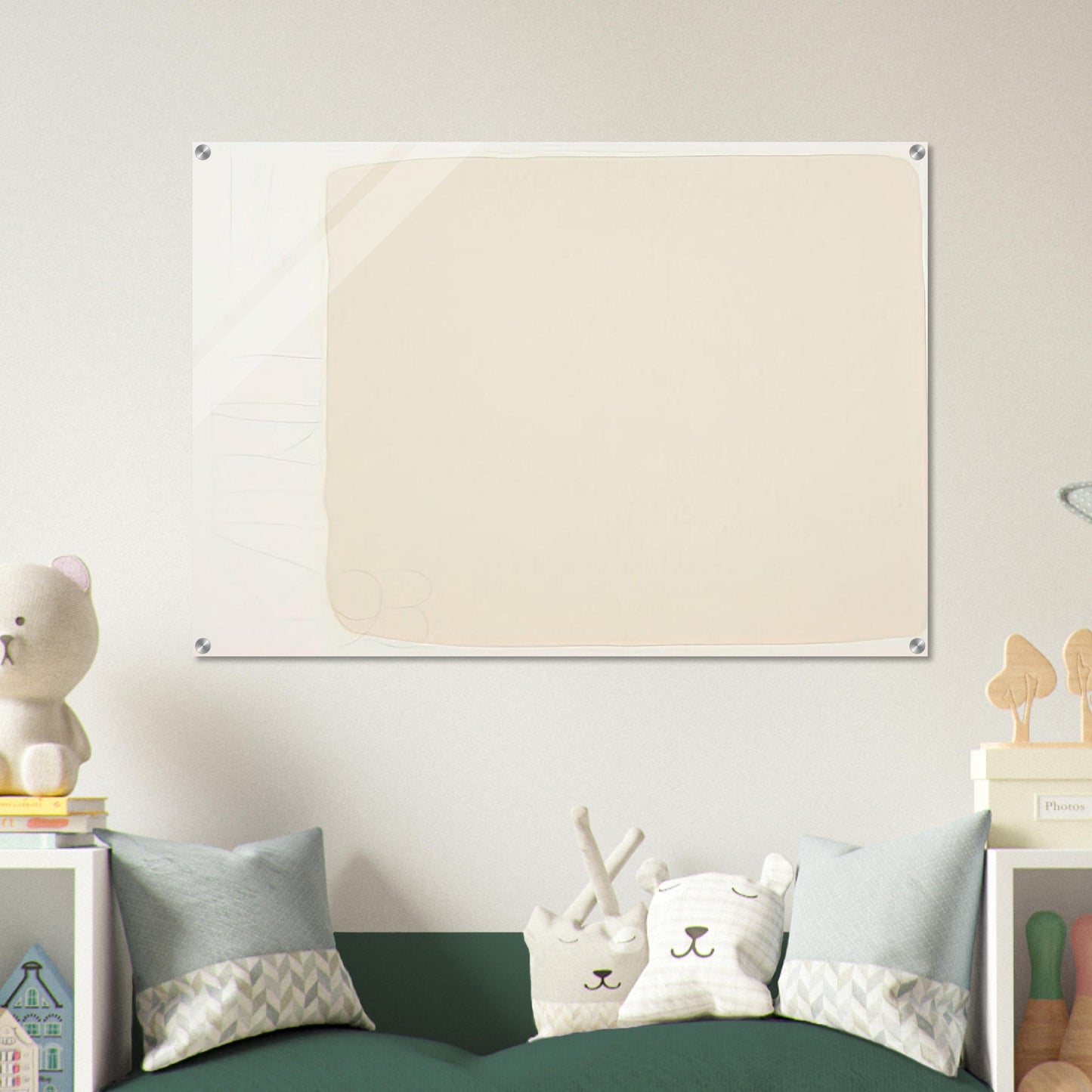 Untitled, from BAM III - Robert Ryman Acrylic Print - 70x100 cm / 28x40″ inches