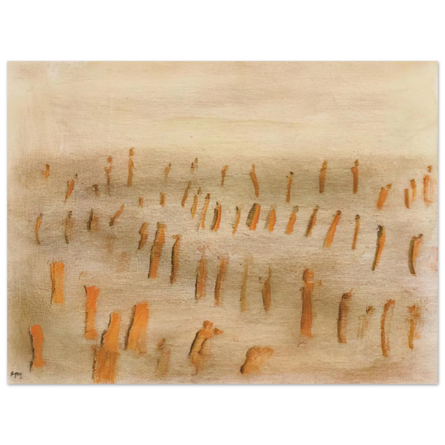 Henri Michaux - UNTITLED 3  75x100 cm / 30x40inches Fine Art Poster
