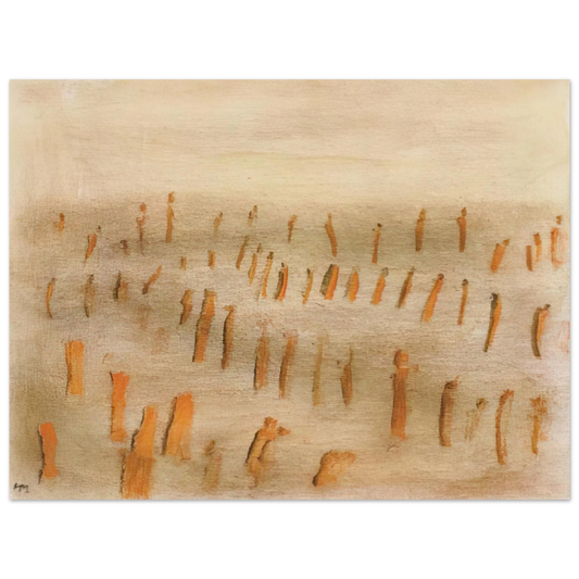 Henri Michaux - UNTITLED 3  75x100 cm / 30x40inches Fine Art Poster