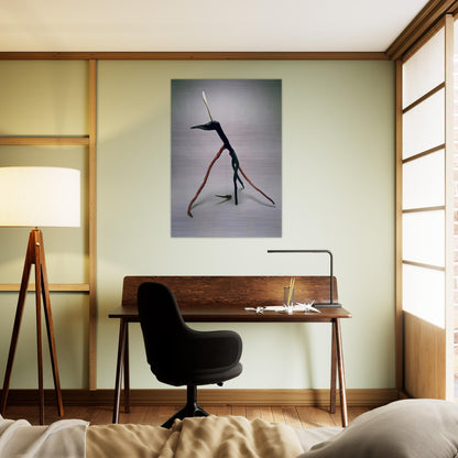 APPLE MONSTER 1938 - Alexander Calder Brushed Aluminum Print - 70x100 cm / 28x40 inches | Alexander Calder Aluminum Print | Alexander Calder Prints