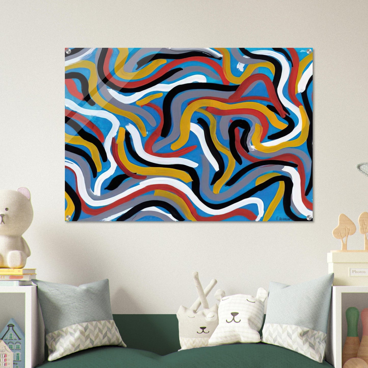 Untitled - Sol LeWitt Acrylic Print - 70x100 cm / 28x40″ inches