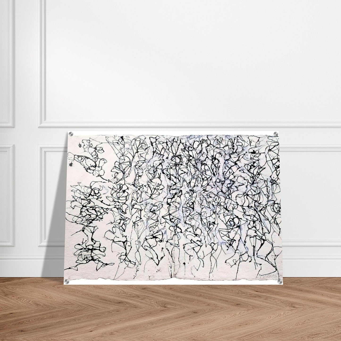 Don't Bungle the Jungle - 1989 - Brice Marden Acrylic Print - 70x100 cm / 28x40″ inches
