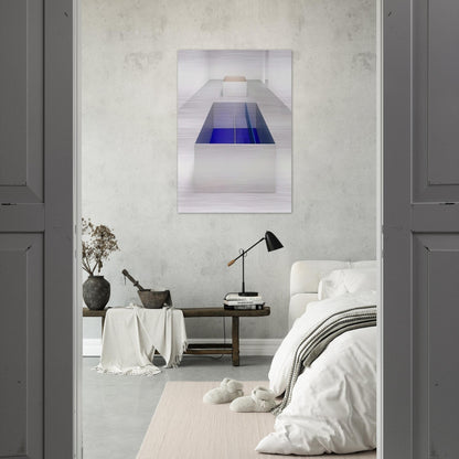Untitled 89-6 Menziken - 1989 - Donald Judd Brushed Aluminum Print - 70x100 cm / 28x40 inches | Donald Judd Aluminum Print | Donald Judd Prints
