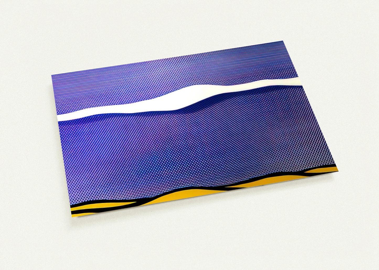 ARCTIC LANDSCAPE 1964 By Roy Lichtenstein Pack of 10 Post Cards | Roy Lichtenstein Post Cards | A6 (10.5 x 14.8 cm) - 4.1 x 5.8 inches