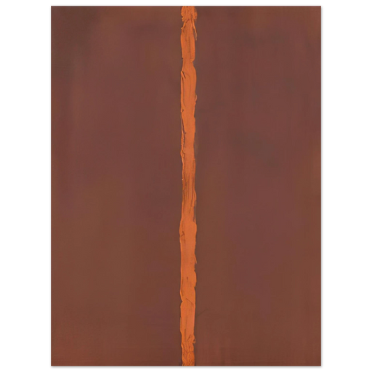 Barnett Newman - Onement I  75x100 cm / 30x40inches Fine Art Poster