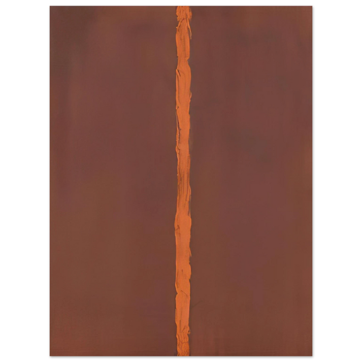 Barnett Newman - Onement I  75x100 cm / 30x40inches Fine Art Poster