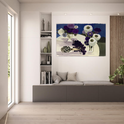 Blue - 2006 - Mary Fedden Art Prints - 100x150 cm / 40x60″ inches | Mary Fedden Poster | Mary Fedden Prints