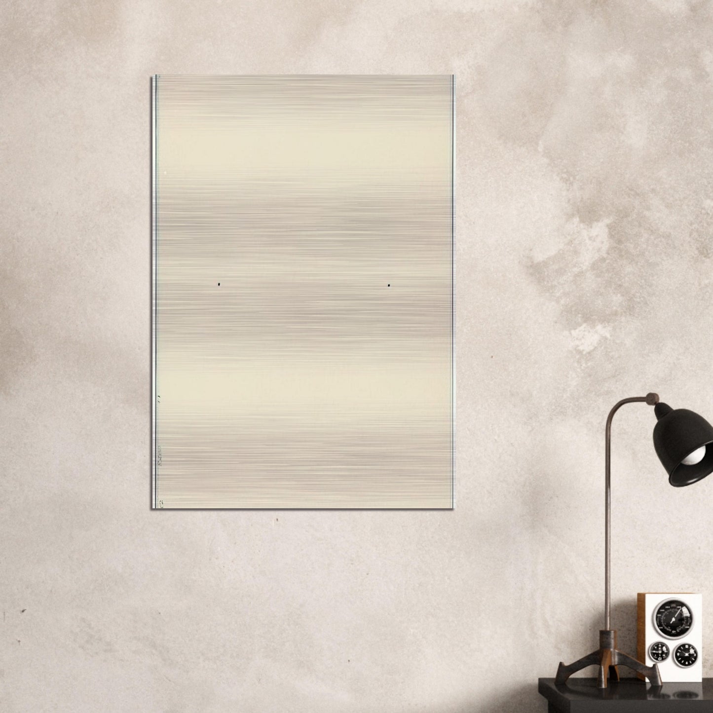 Conversion - 2003 - Robert Ryman Brushed Aluminum Print - 70x100 cm / 28x40 inches | Robert Ryman Aluminum Print | Robert Ryman Prints