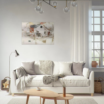 Trees and Barns Bermuda - 1917 - Charles Demuth Brushed Aluminum Print - 70x100 cm / 28x40 inches | Charles Demuth Aluminum Print | Charles Demuth Prints
