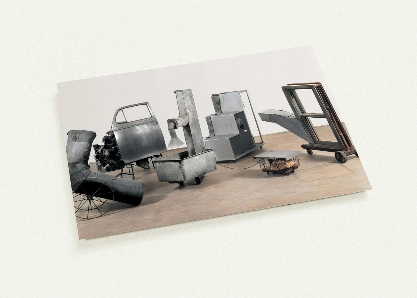 ORACLE 1965 By Robert Rauschenberg Pack of 10 Post Cards | Robert Rauschenberg Post Cards | A6 (10.5 x 14.8 cm) - 4.1 x 5.8 inches