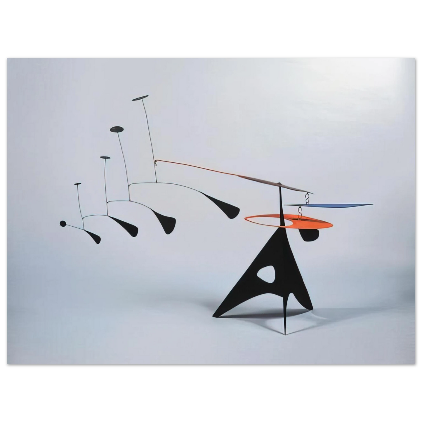 Alexander Calder - BLUE FEATHER 1948 Fine Art Poster