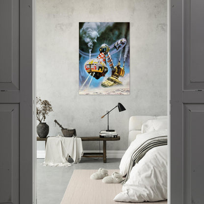 Chris Foss - Chris Foss Brushed Aluminum Print - 70x100 cm / 28x40 inches | Chris Foss Aluminum Print | Chris Foss Prints