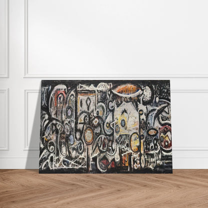 Fugue Number 2 - Richard Pousette-Dart Brushed Aluminum Print - 70x100 cm / 28x40 inches | Richard Pousette-Dart Aluminum Print | Richard Pousette-Dart Prints