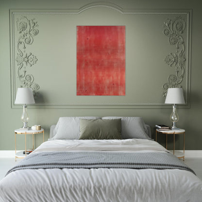 Avondrood evening Glow - 1992 - Raoul De Keyser Brushed Aluminum Print - 70x100 cm / 28x40 inches | Raoul De Keyser Aluminum Print | Raoul De Keyser Prints