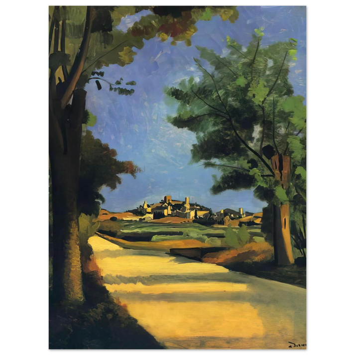 Andre Derain - THE ROAD 1932  75x100 cm / 30x40inches Fine Art Poster