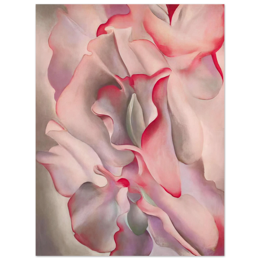 Georgia O'Keeffe - Pink Sweet Peas 2 Fine Art Poster