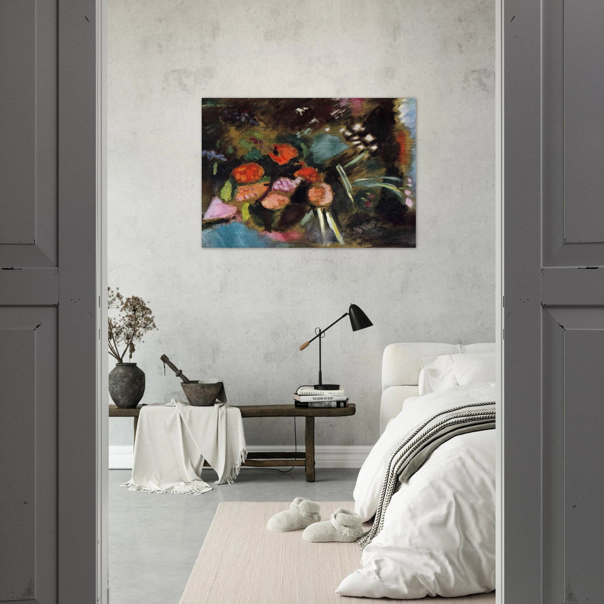 FLOWERS 1906 - Henri Matisse Brushed Aluminum Print - 70x100 cm / 28x40 inches | Henri Matisse Aluminum Print | Henri Matisse Prints