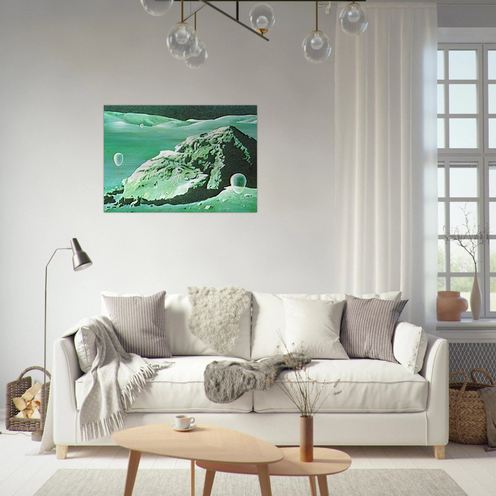Eschantos #15 - 1980 - Clarence Holbrook Carter Brushed Aluminum Print - 70x100 cm / 28x40 inches | Clarence Holbrook Carter Aluminum Print | Clarence Holbrook Carter Prints