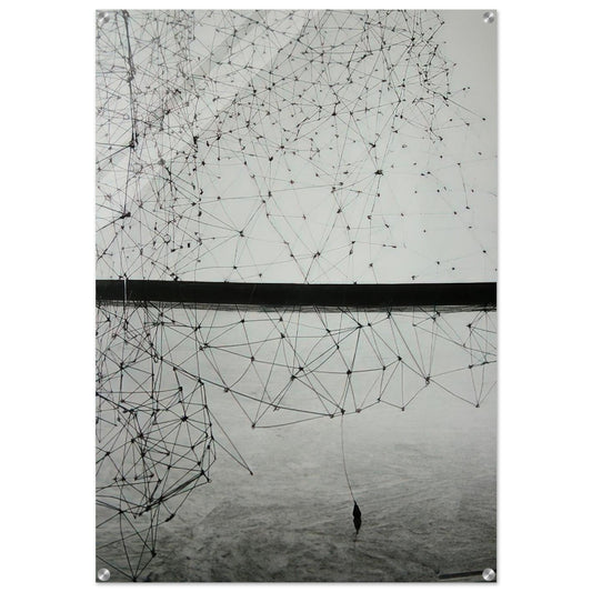 Reticulárea - 1969 - Gego Acrylic Print - 70x100 cm / 28x40″ inches | Gego Wall Art | Gego Prints