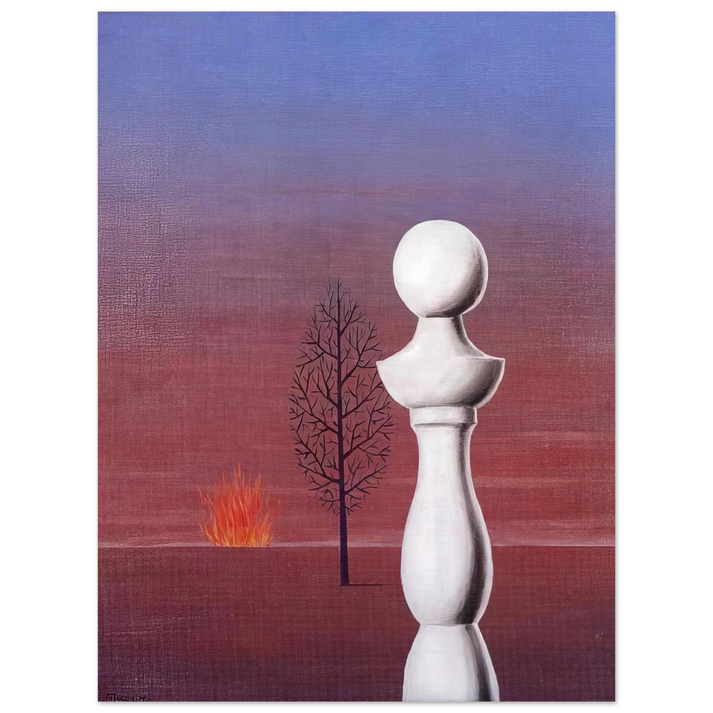 Rene Magritte - FASHIONABLE PEOPLE 1950  75x100 cm / 30x40inches Fine Art Poster