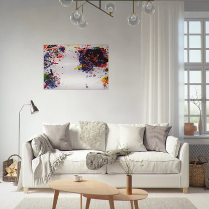 Speck - Sam Francis Brushed Aluminum Print - 70x100 cm / 28x40 inches | Sam Francis Aluminum Print | Sam Francis Prints