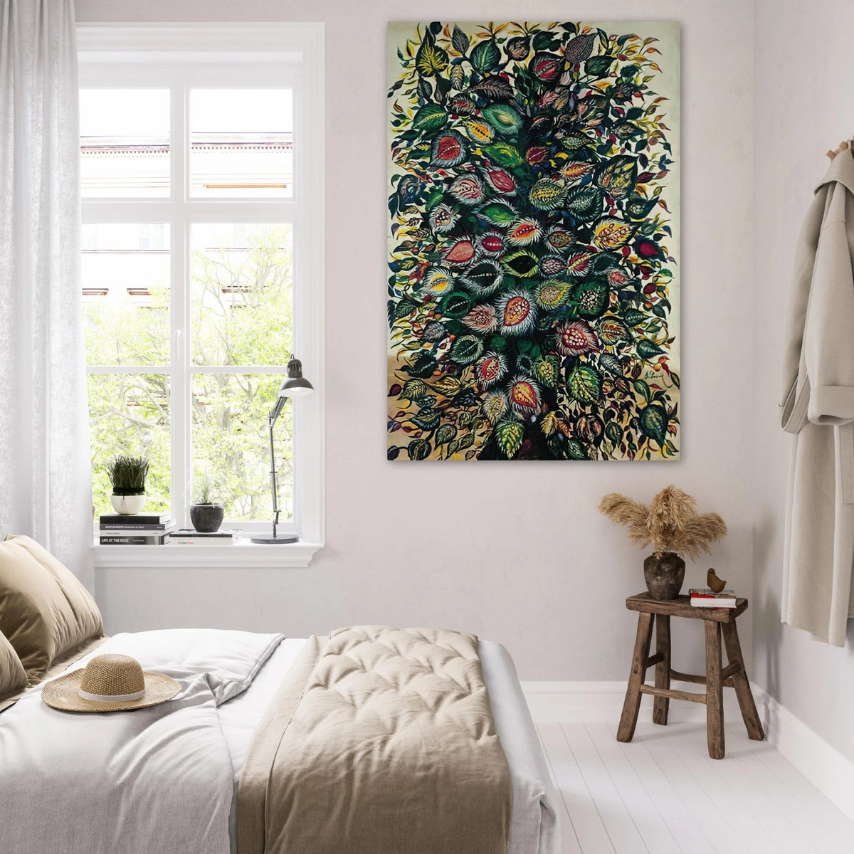 Feuilles - 1929 - Seraphine Louis Art Prints - 100x150 cm / 40x60″ inches | Seraphine Louis Poster | Seraphine Louis Prints