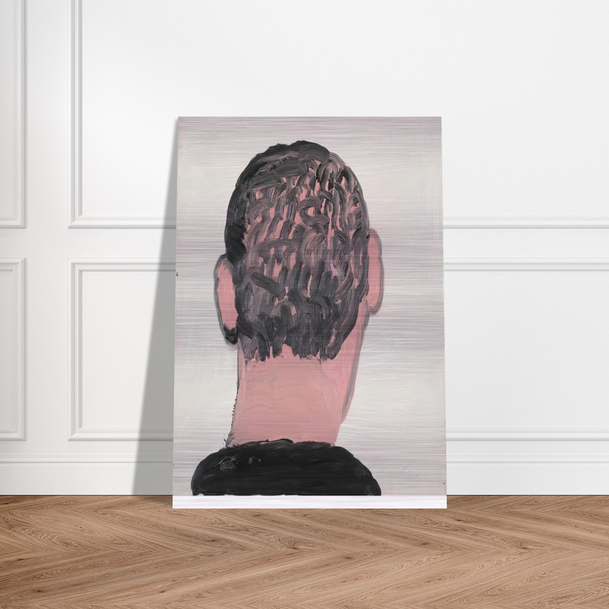 UNTITLED 7 - Philip Guston Brushed Aluminum Print - 70x100 cm / 28x40 inches | Philip Guston Aluminum Print | Philip Guston Prints