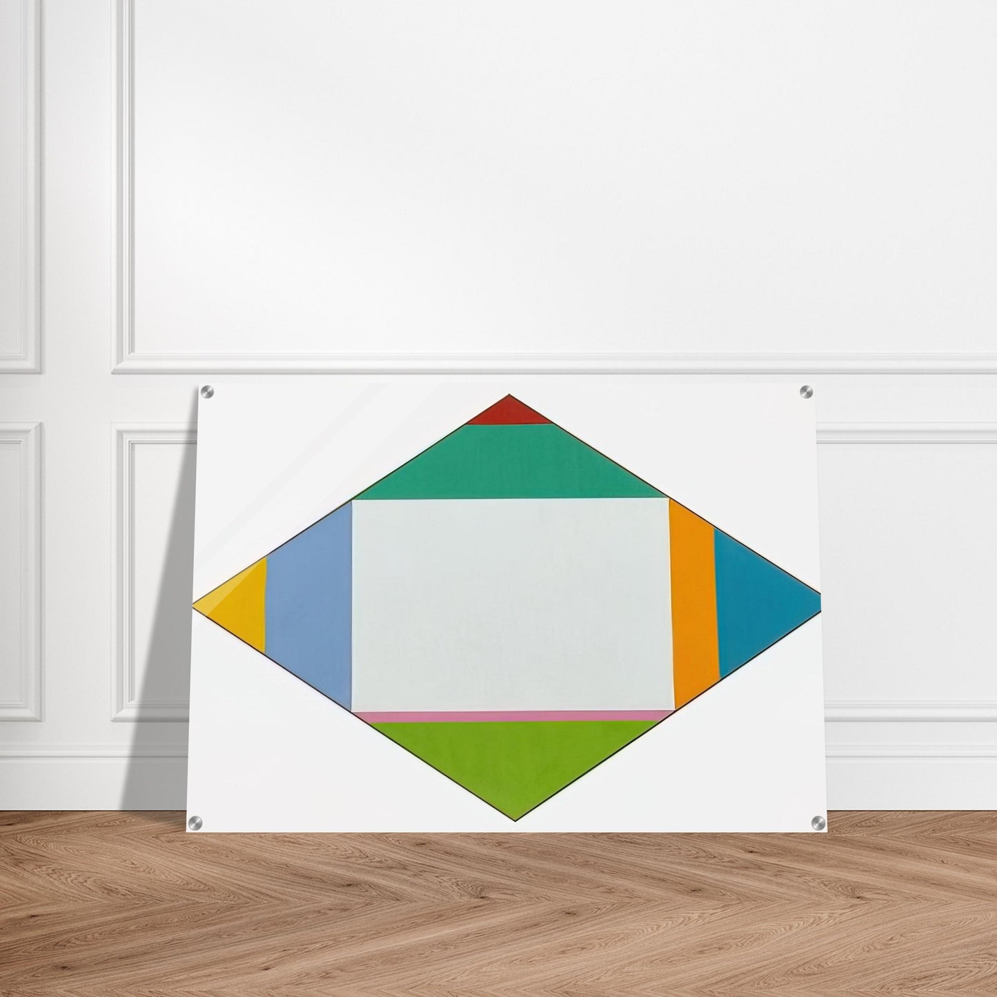 Expansion in Four Directions - 1962 - Max Bill Acrylic Print - 70x100 cm / 28x40″ inches | Max Bill Wall Art | Max Bill Prints