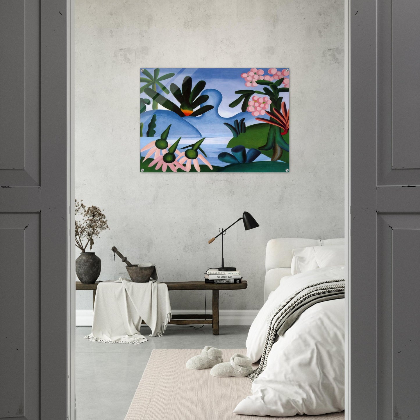 The Lake - Tarsila do Amaral Acrylic Print - 70x100 cm / 28x40″ inches