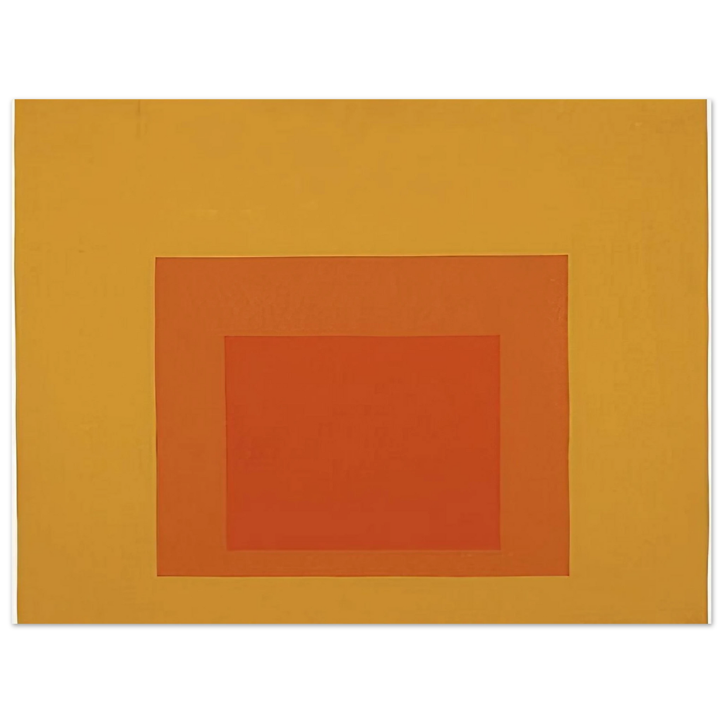 Josef Albers - HOMAGE TO THE SQUARE 1967  75x100 cm / 30x40inches Fine Art Poster