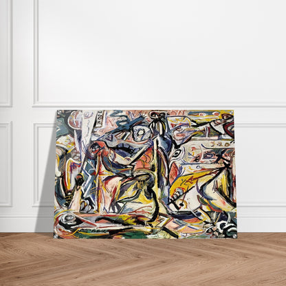 CIRCUMCISION JANUARY 1946 1 - Jackson Pollock Acrylic Print - 70x100 cm / 28x40″ inches