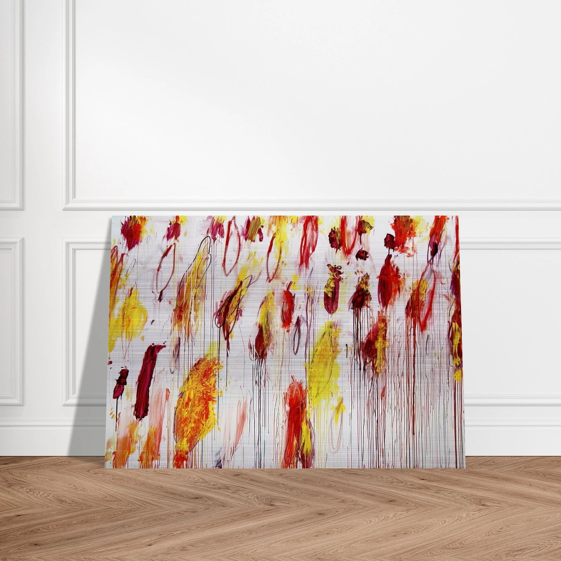 Lepanto, Part IV - Cy Twombly Brushed Aluminum Print - 70x100 cm / 28x40 inches | Cy Twombly Aluminum Print | Cy Twombly Prints