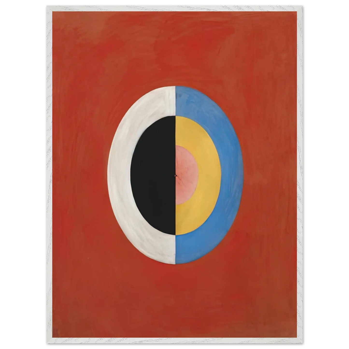 Hilma af Klint - THE SWAN NO 17 1915 0 Wall art - 70x100 cm / 28x40 Inches - Fine Art Poster - -