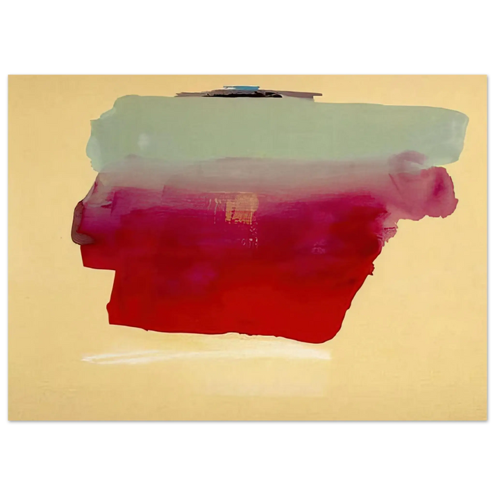 Helen Frankenthaler - Robinson s Wrap - 1974 Wall art - 20x25 cm / 8x10 Inches - Fine Art Poster - -