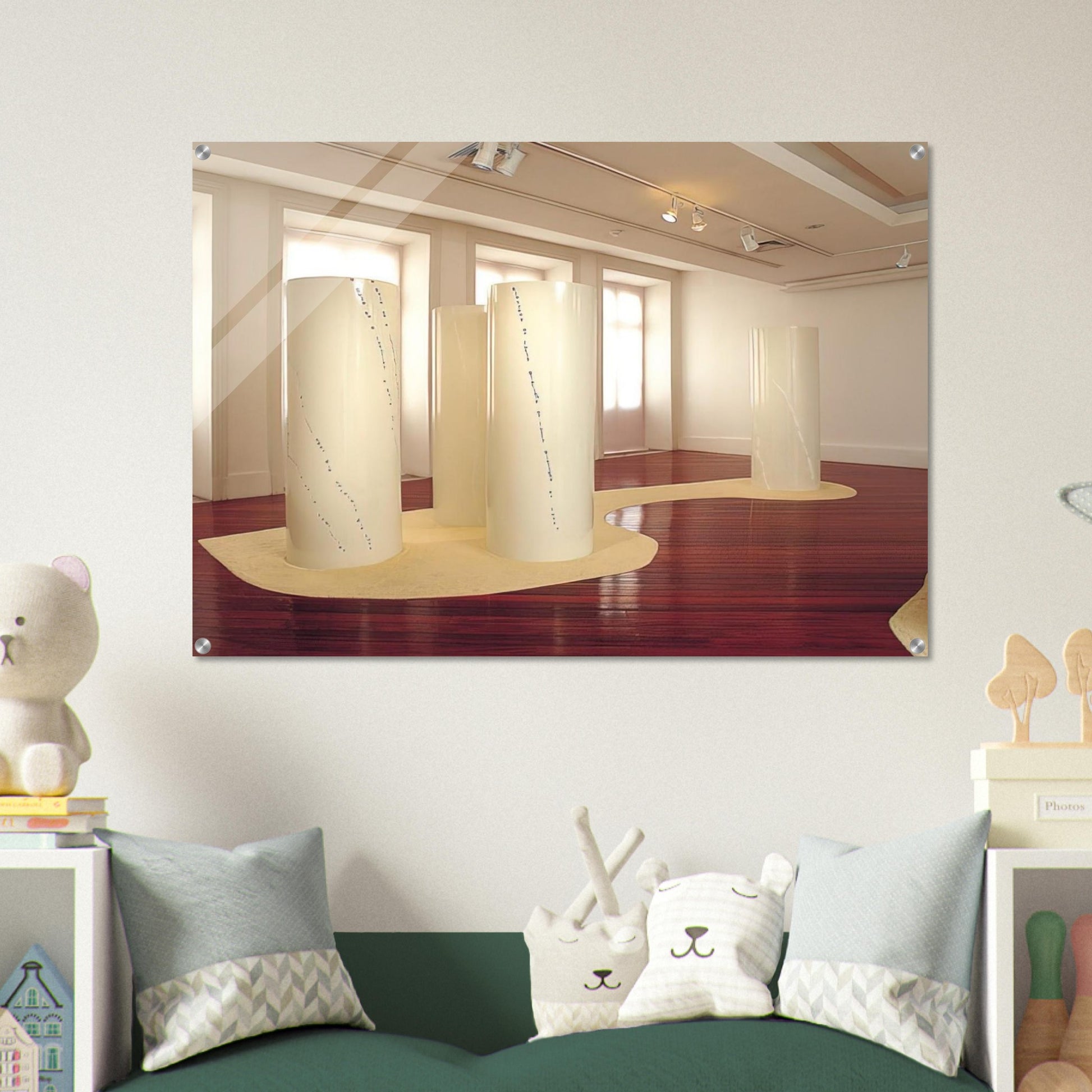 Cylinders - 2001 - Lygia Pape Acrylic Print - 70x100 cm / 28x40″ inches | Lygia Pape Wall Art | Lygia Pape Prints