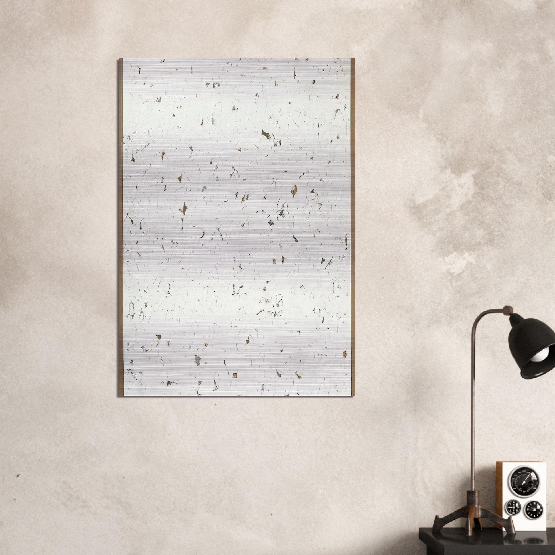 Untitled - 1962 - Robert Ryman Brushed Aluminum Print - 70x100 cm / 28x40 inches | Robert Ryman Aluminum Print | Robert Ryman Prints